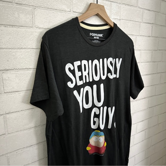 POPFUNK South Park Cartman Seriously Unisex Adult Tee - Picture 3 of 8